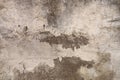 Old damaged brown concrete wall texture. Dirty gray cement background