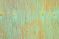 Old damagen colored wooden background