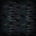 Old dark brick wall texture background Royalty Free Stock Photo