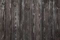 Old dark brown wooden wall texture Royalty Free Stock Photo