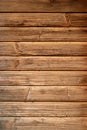 Old Dark rough wood floor or surface with splinters and knots. Brown oak wood texture. background old panels Royalty Free Stock Photo