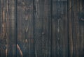 Old dark scorched wood texture, wallpaper or background