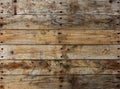 Old dark wood texture with natural patterns. Wooden board Royalty Free Stock Photo