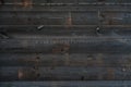 Old dark wooden plank texture background, with horizontal boards