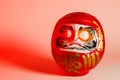 An old daruma doll Royalty Free Stock Photo