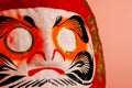 An old daruma doll Royalty Free Stock Photo