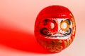 An old daruma doll Royalty Free Stock Photo