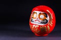 An old daruma doll Royalty Free Stock Photo