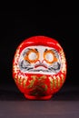 An old daruma doll Royalty Free Stock Photo
