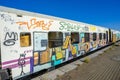 Old and deactivated railway station in the city of Barreiro. carriages from Spain A project to revitalize the old railway station