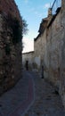 Old decaying Spanish street in Martos Royalty Free Stock Photo