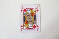 Old deck of playing cards, poker cards, gambling