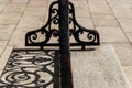 Old decorative bench in Spain