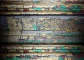 Old decorative wood template background