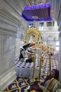 Musicians play during ceremony in the Gurudwara