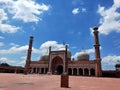 Old Delhi jumma mosque( jama masjid ) in indja