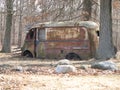 Neoga, Illinois Delivery Truck for Neoga Produce Back in the Day Royalty Free Stock Photo