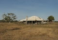 Old derelict building in rural Queensland Australia. Royalty Free Stock Photo