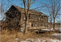 Old derelict farm