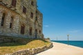 Coastal Building  in Porec, Croatia Royalty Free Stock Photo