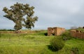 Old deserted abandoned village. Troodos mountains Cyprus