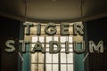 Old Detroit Tiger Stadium Sign