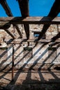 Old devastated barn Royalty Free Stock Photo