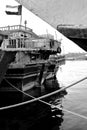 Old dhow boats Royalty Free Stock Photo