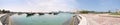 The old Dhow Harbor at the Doha Corniche, Qatar