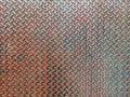 Old diamond metal plate texture