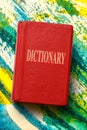 Old dictionary Royalty Free Stock Photo