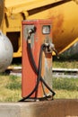 Old Diesel Pump Royalty Free Stock Photo