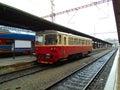 Old diesel train engine Royalty Free Stock Photo