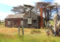 Old and dilapidated Australian country homestead