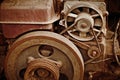 Old dilapidated machinery Royalty Free Stock Photo