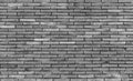 Old and dirty brick wall black background, texture. Royalty Free Stock Photo