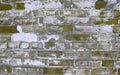 Old dirty brown brick wall surface Royalty Free Stock Photo