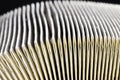 old dirty car air filter Royalty Free Stock Photo