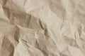 Old dirty crumbled paper background texture. Vintage letter template. Creases and dents. Parchment. Wrapping process. Royalty Free Stock Photo