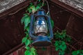 Old dirty lamp