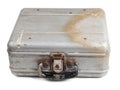 Old dirty metal case