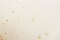 Old dirty paper texture, dirt stains, spots, vintage background Royalty Free Stock Photo