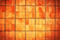 Old dirty Red Tile as a background. Royalty Free Stock Photo