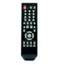 Old dirty remote console isolated Royalty Free Stock Photo