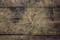 Old dirty shabby wooden floor made of boards