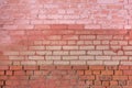 Old dirty stone texture, brick brown wall background surface Royalty Free Stock Photo