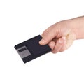 An old diskette Royalty Free Stock Photo