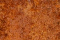 Old Distressed Brown Terracotta Copper Rusty Stone Background with Rough Texture Multicolored Inclusions. Stained Gradient Coarse