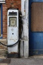 Old Disused Petrol Filling Station Royalty Free Stock Photo