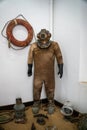 Old Diving Suit Museum Puerrto Rico Royalty Free Stock Photo